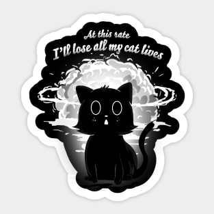 Apocalypse Cat Sticker